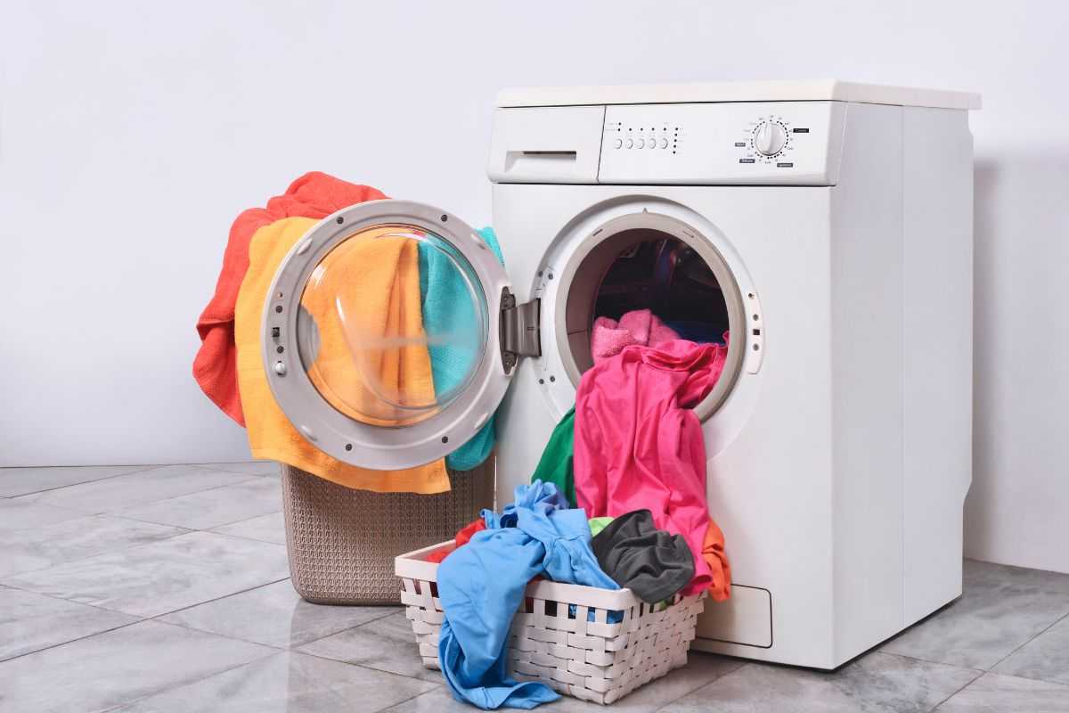 lenzuola colorate come lavare
