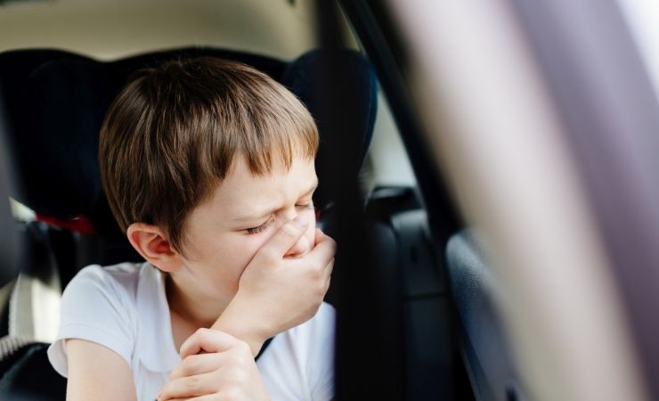 bambini mal d'auto rimedi