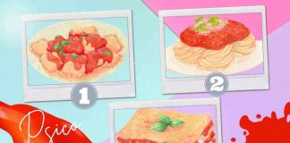 test pasta pomodoro preferita