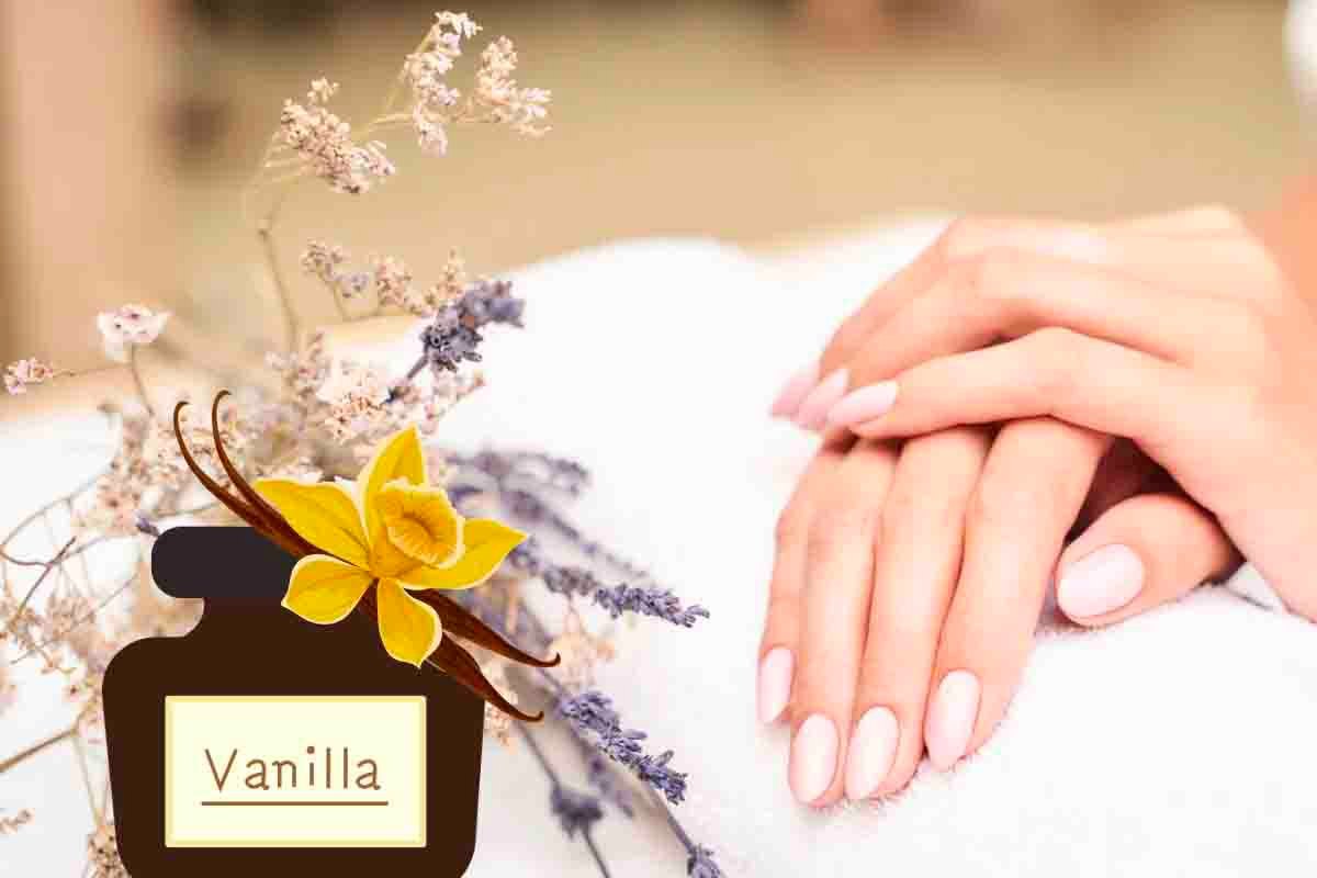 La raffinatezza delle unghie vaniglia