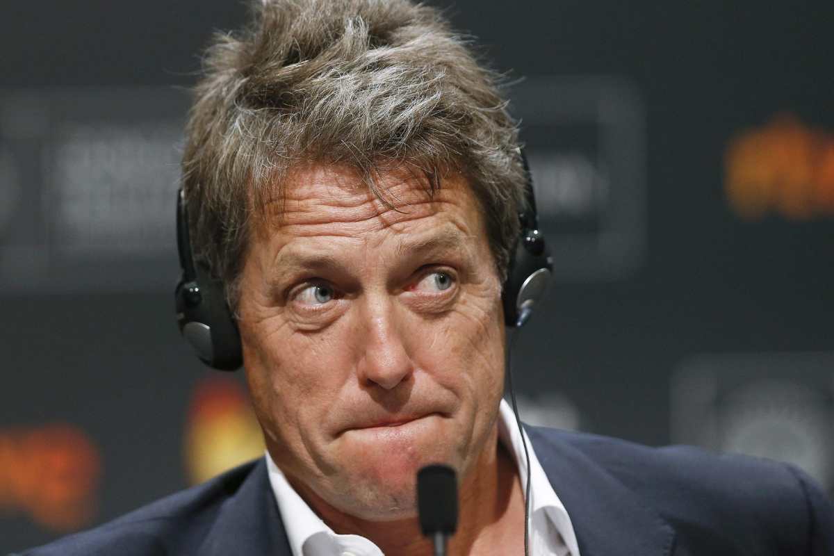 Hugh Grant irruzione in casa sua