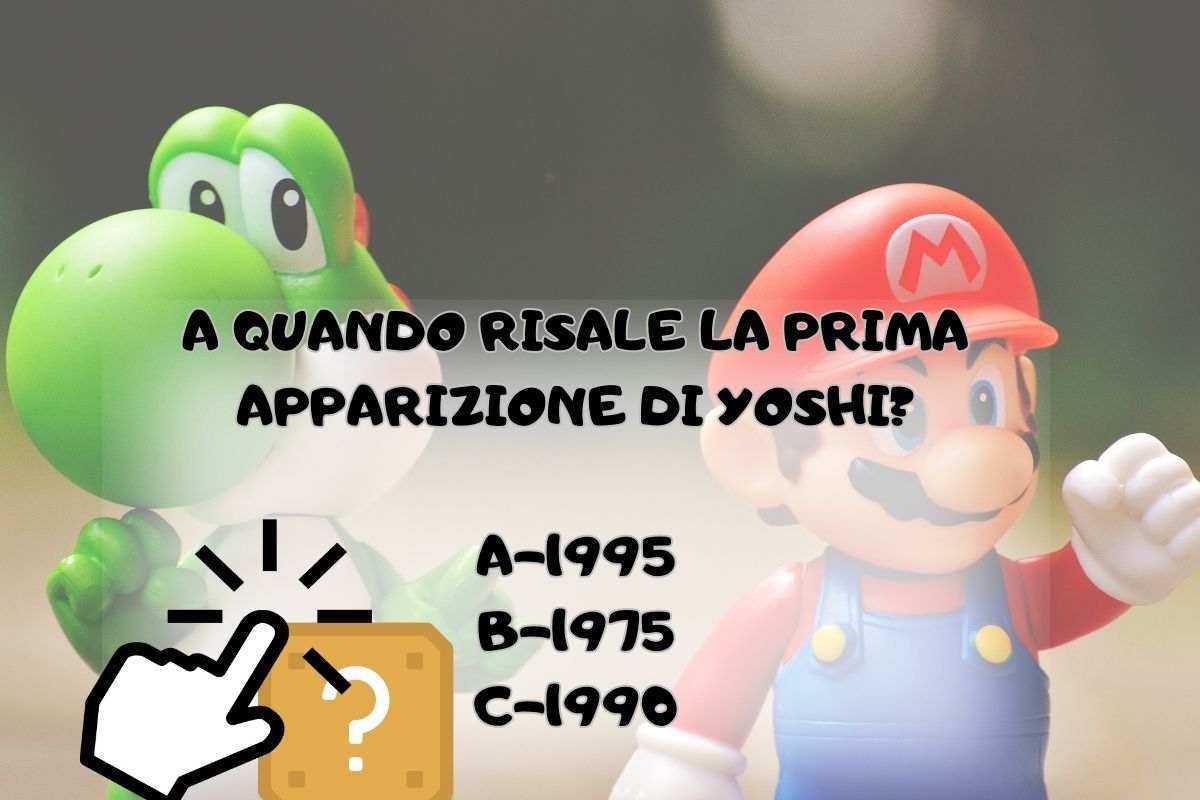 Quando è apparso la prima volta Yoshi?