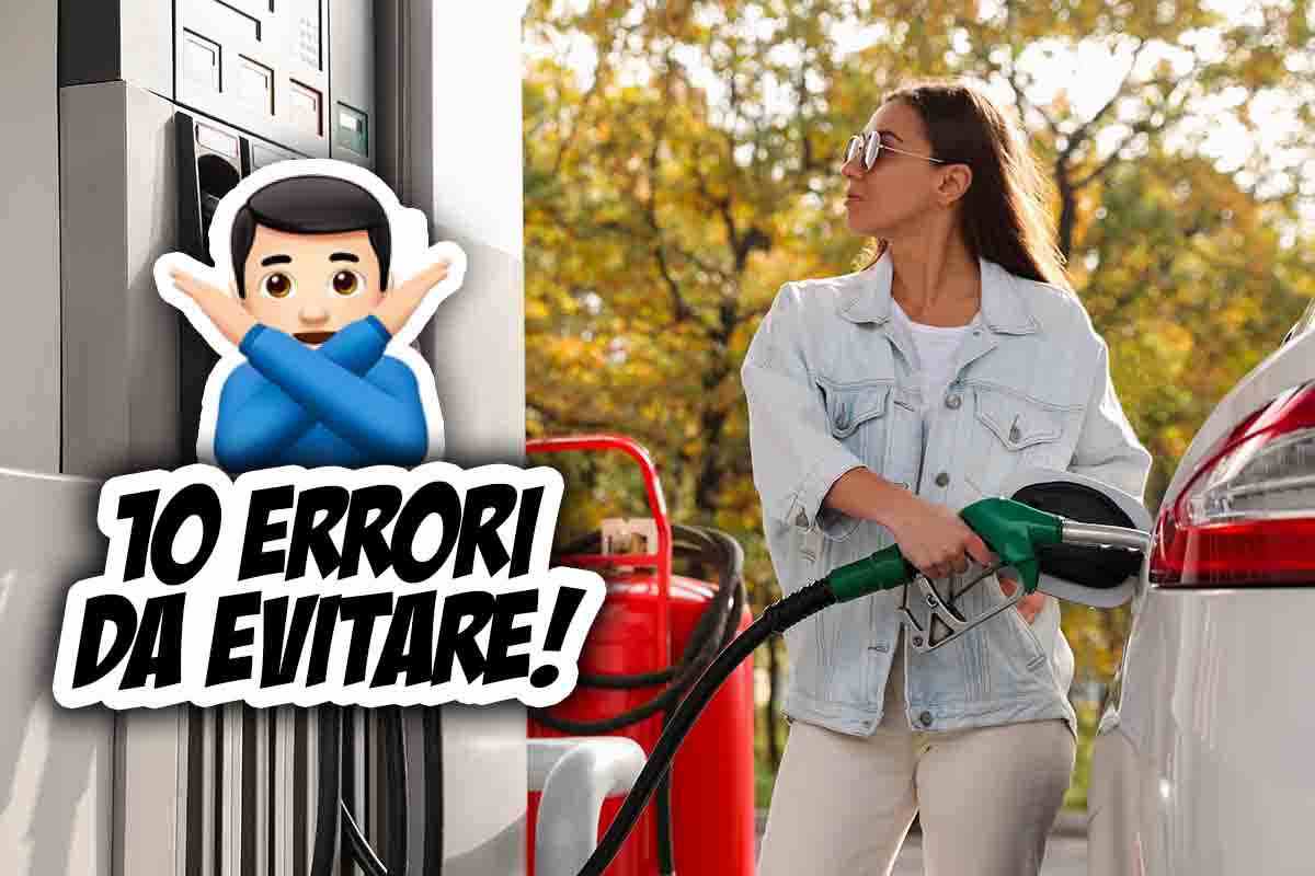 Benzina in self service: tutti gli errori da evitare