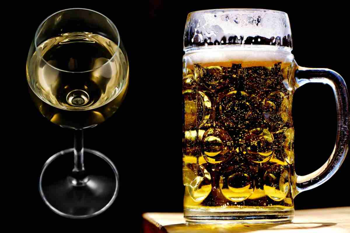 birra o vino quale fa ubriacare di più 