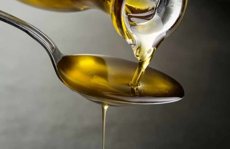 Olio d'oliva in eccesso