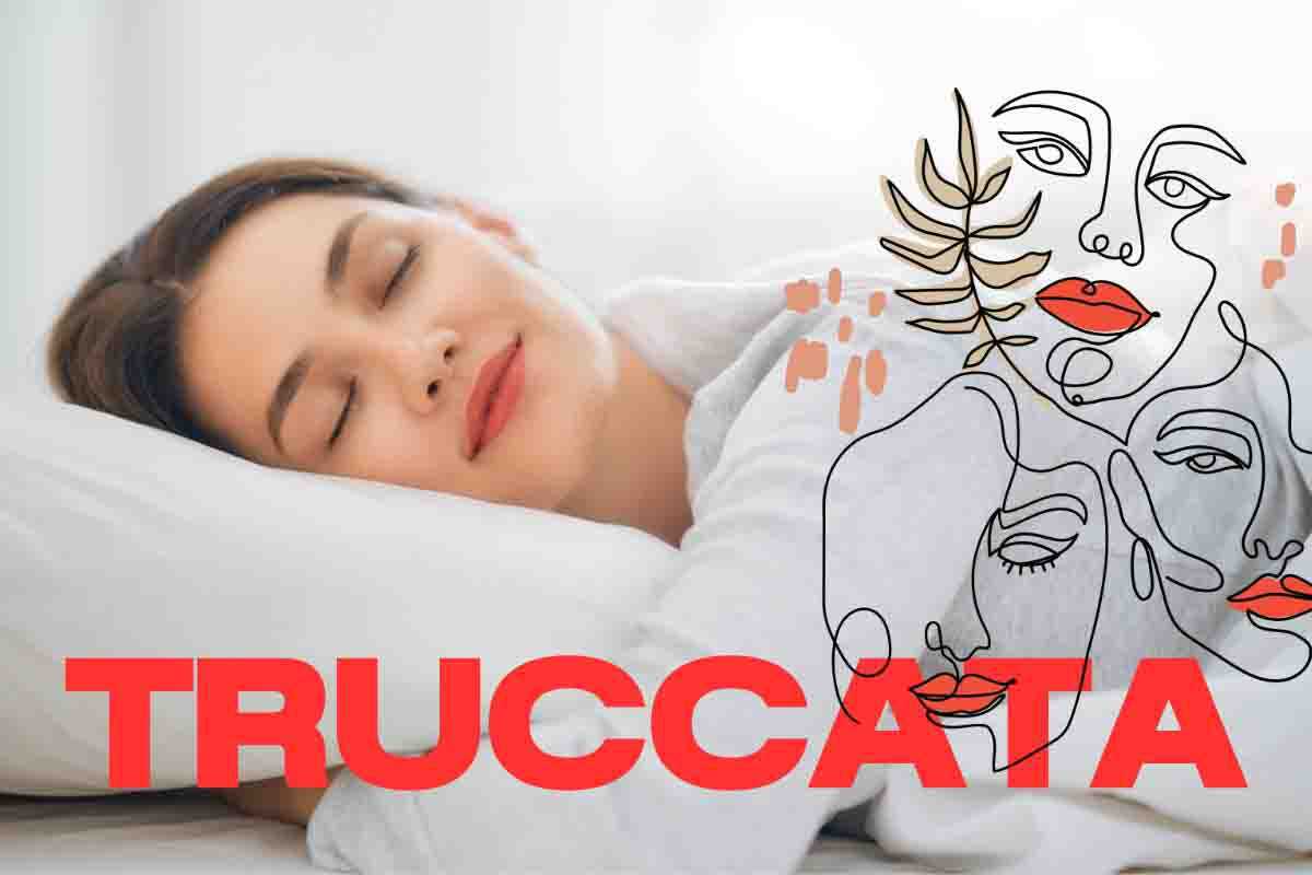 rischi dormire senza essere struccata