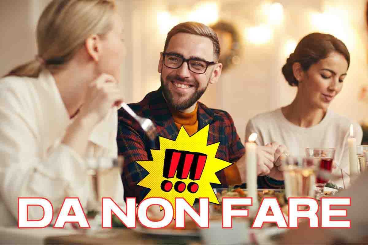 Il galateo con gli ospiti a cena