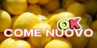 pulire con il limone