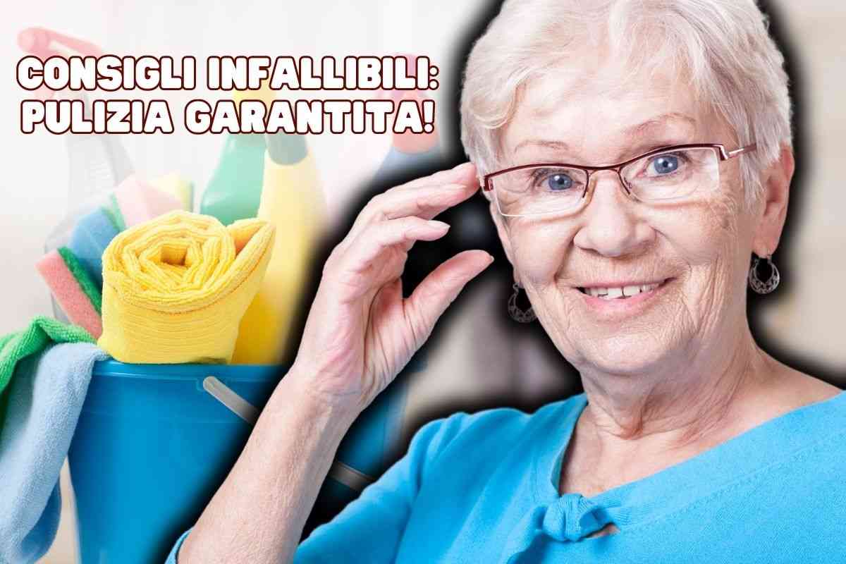 Consigli pulizia della nonna