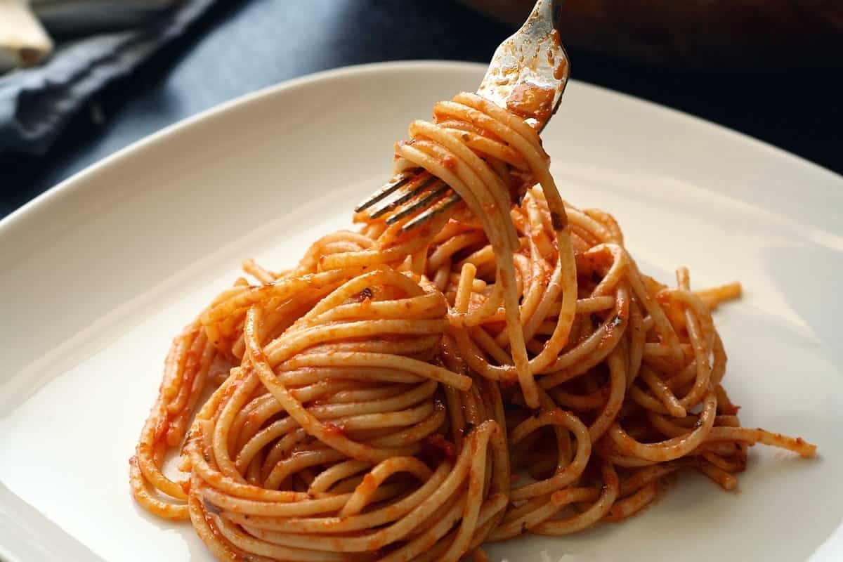 spaghetti al pomodoro