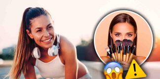 Truccarsi per fare sport fa male alla salute