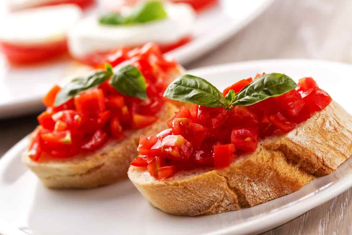 bruschetta versione greca ricetta