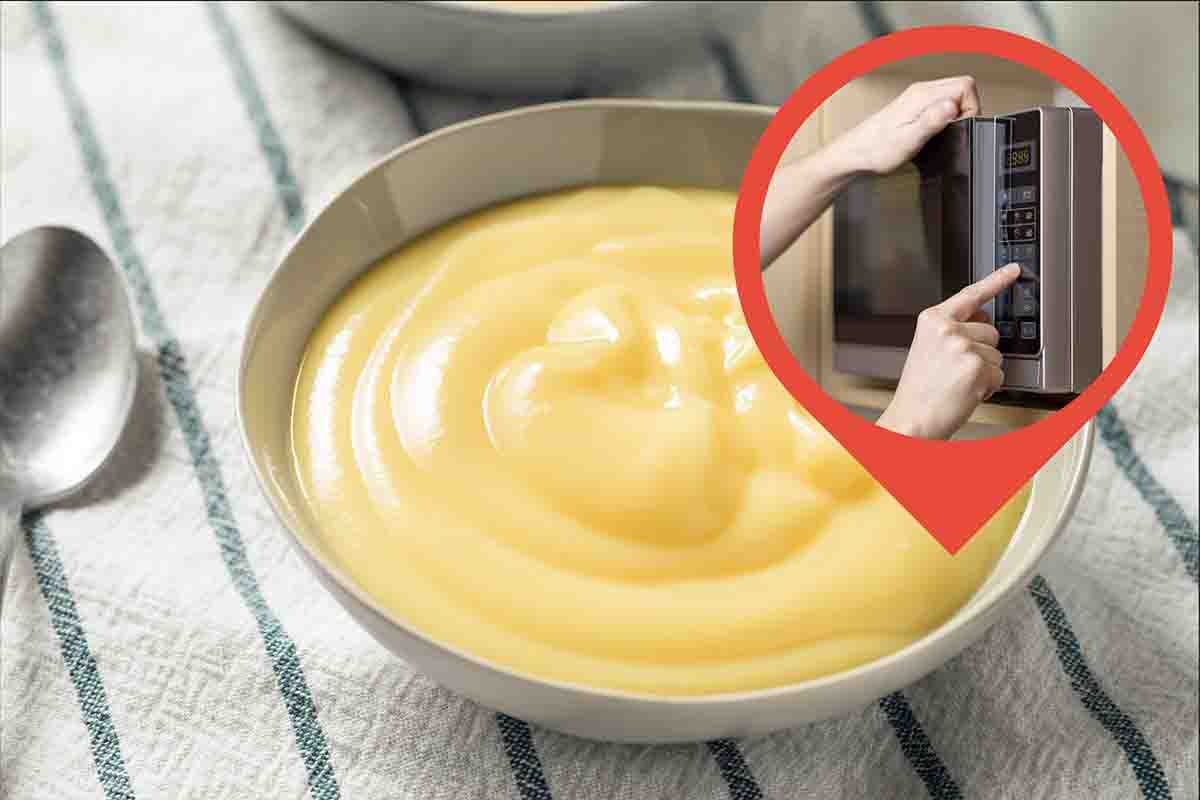 crema pasticcera al microonde ricetta