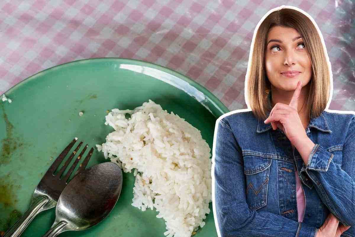 avanzi riso ricetta